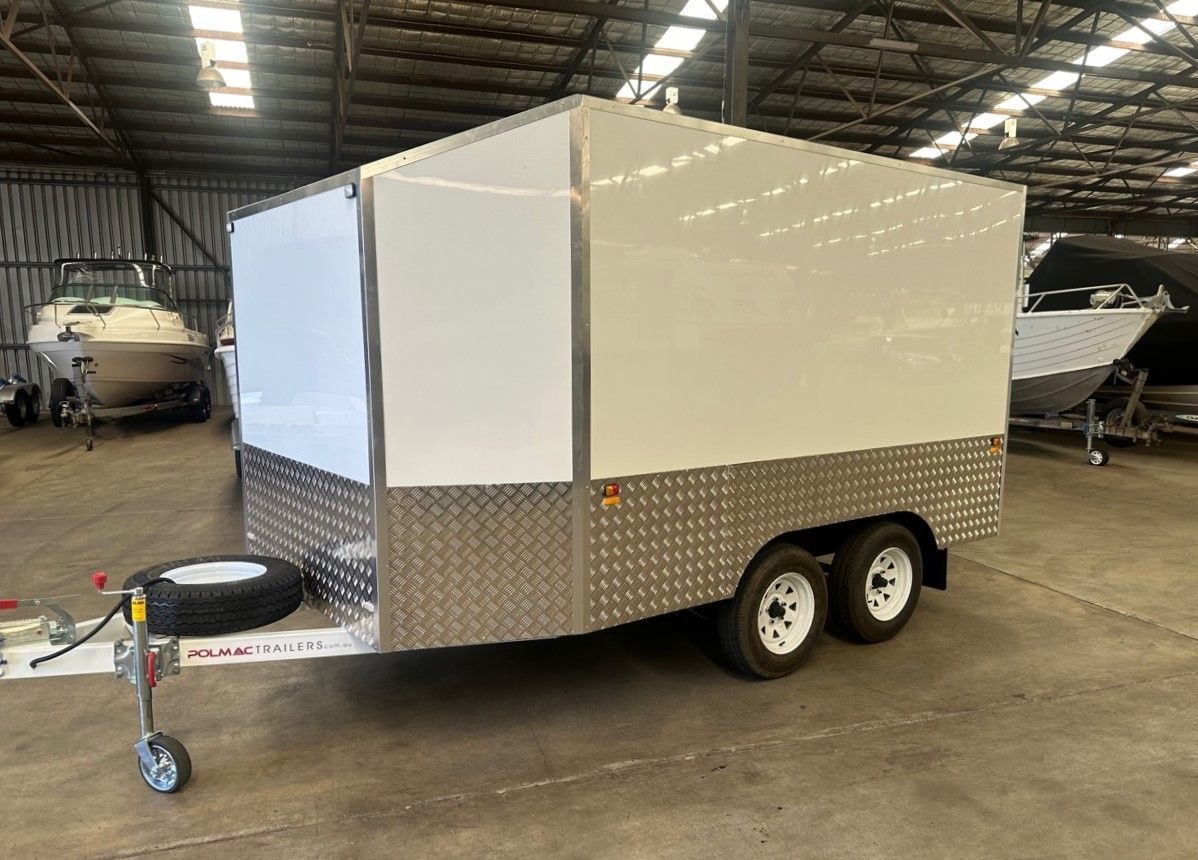12 x 7 Enclosed Heavy Duty Trailer