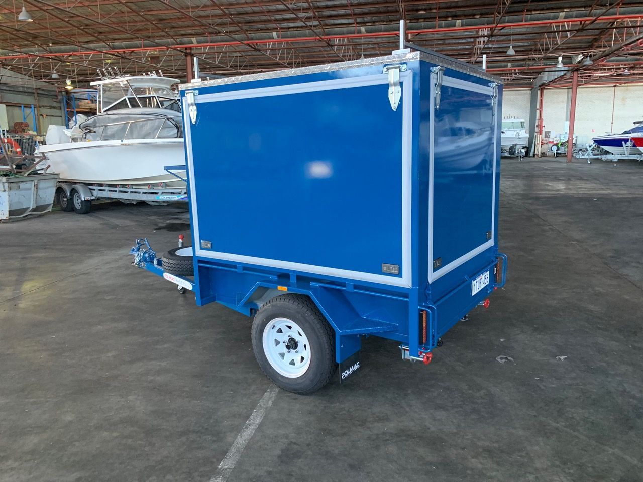 7 x 4  Entertainer BBQ Trailer