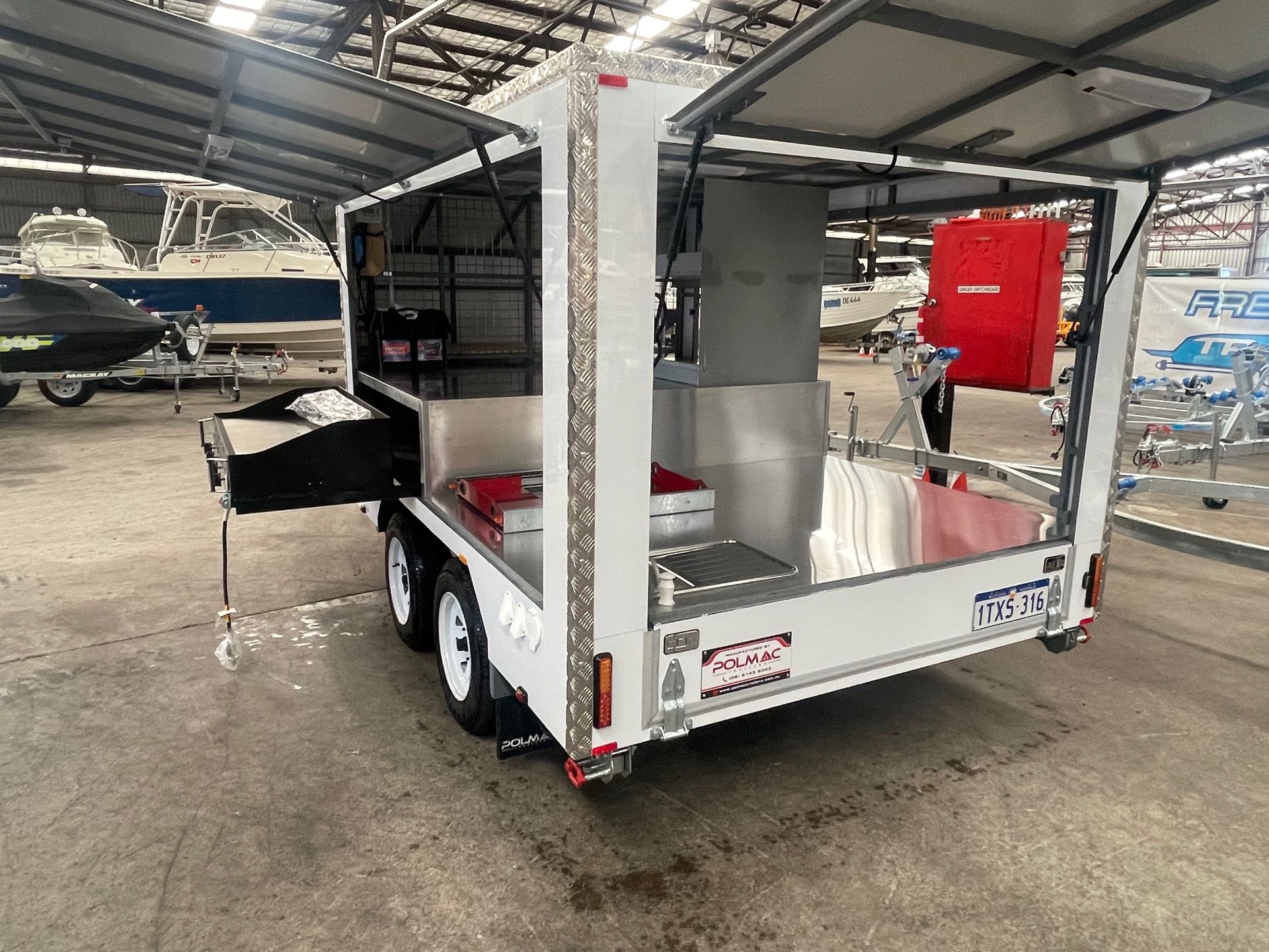 12 x 7 Off Roader BBQ Trailer