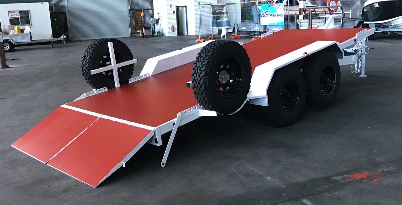 16.5 x 7 Car Trailer Off Roader