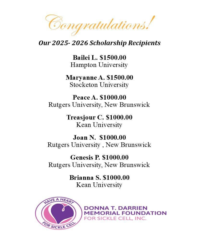 An image of scholarship winners