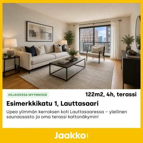 Jaakon kiinnostus sosiaalisen median mainoksena