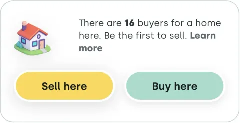 Sell here and Buy here buttons on a building page