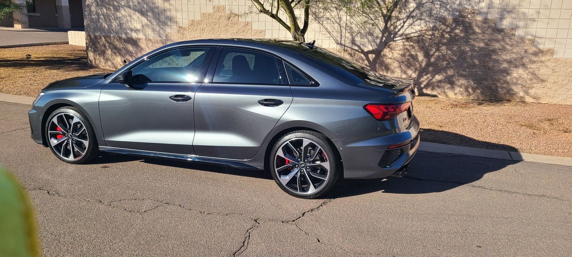 Finished vehicle after ceramic coating service in Gilbert AZ