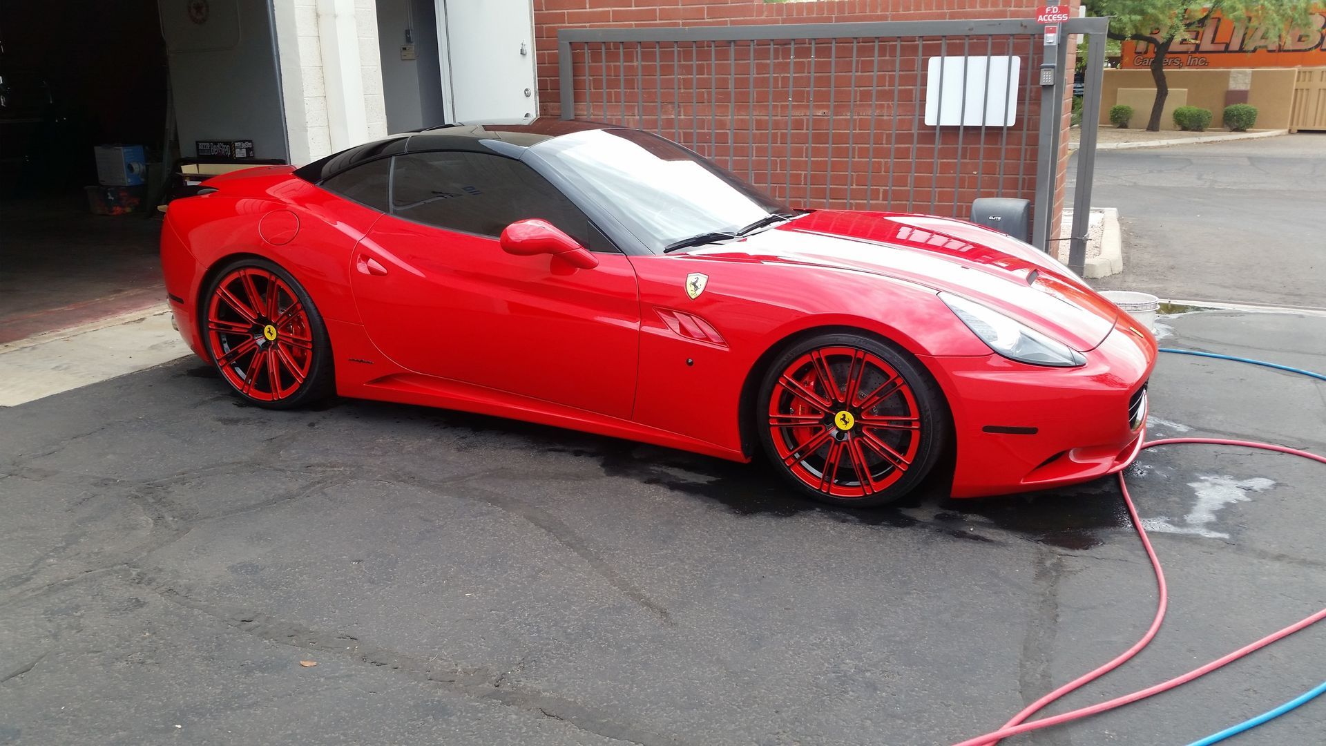 Finished vehicle after ceramic coating service in Gilbert AZ