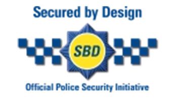 A logo for the secured by design official police security initiative