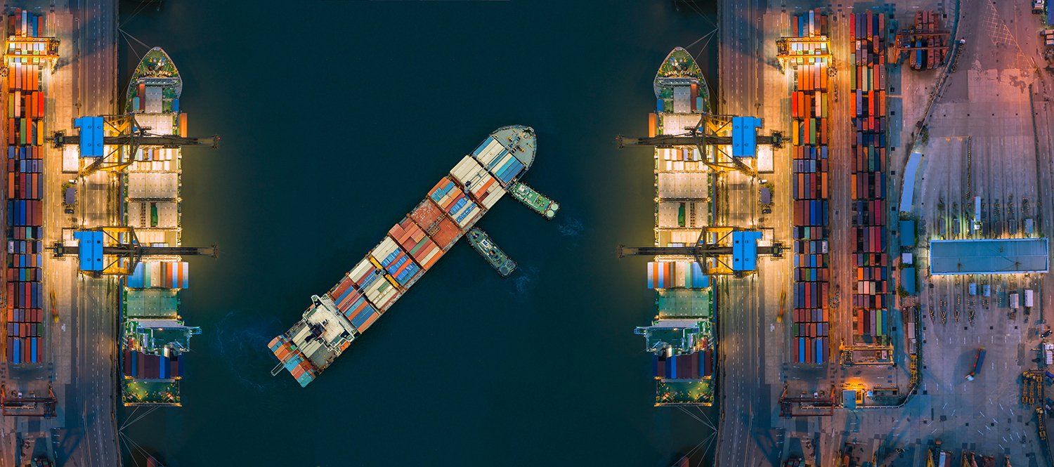 ships in water