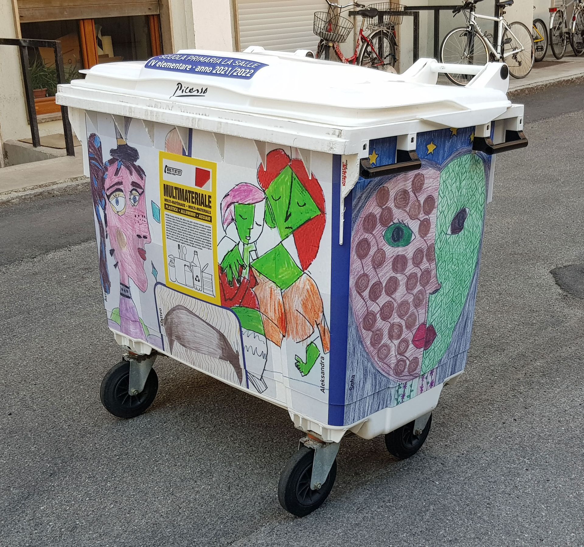 bidone personalizzato