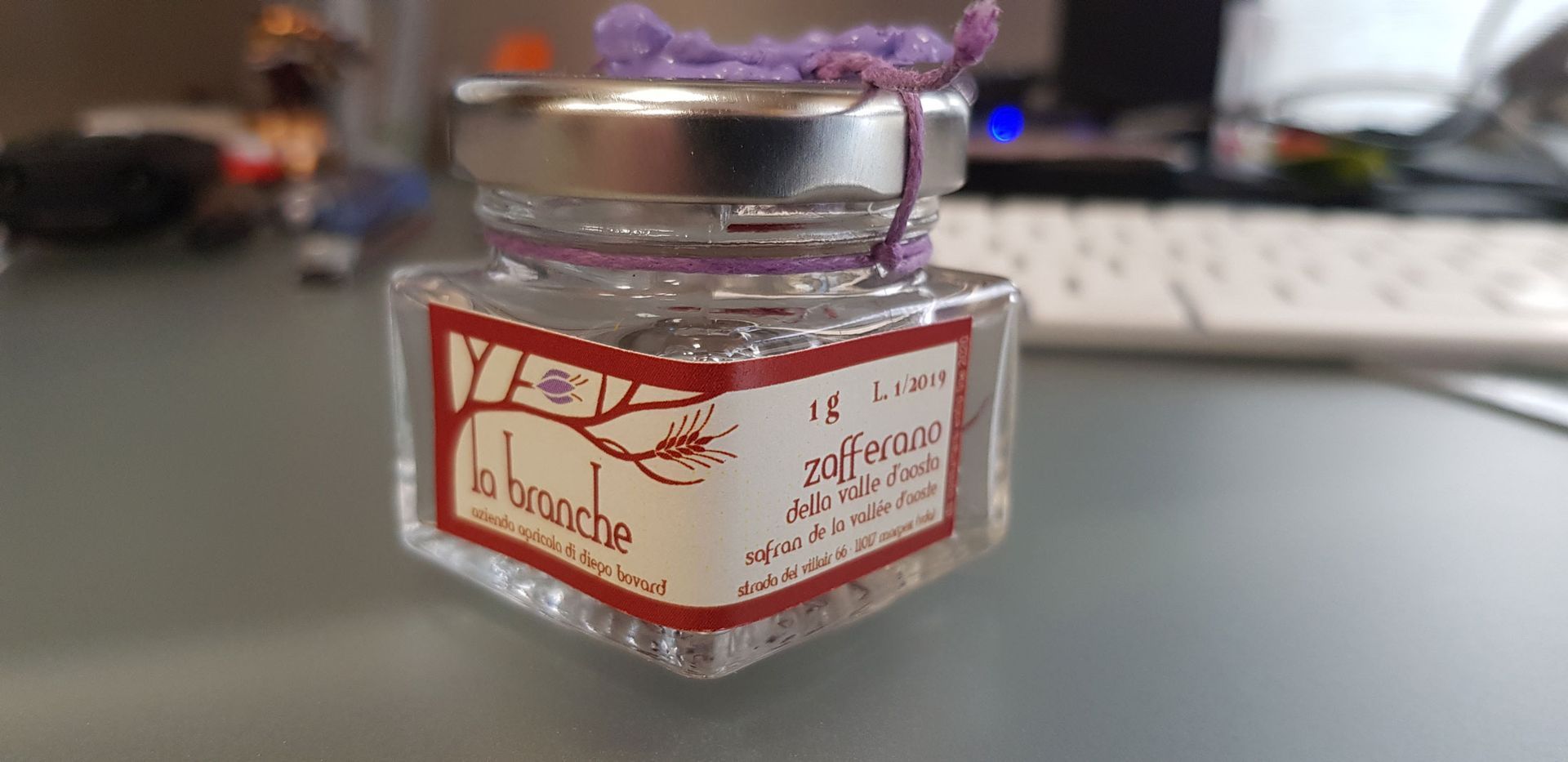 etichetta per profumo