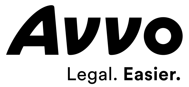 Avvo logo with the tagline “Legal. Easier.”
