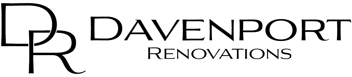 The logo for Davenport Renovations, featuring a stylized 