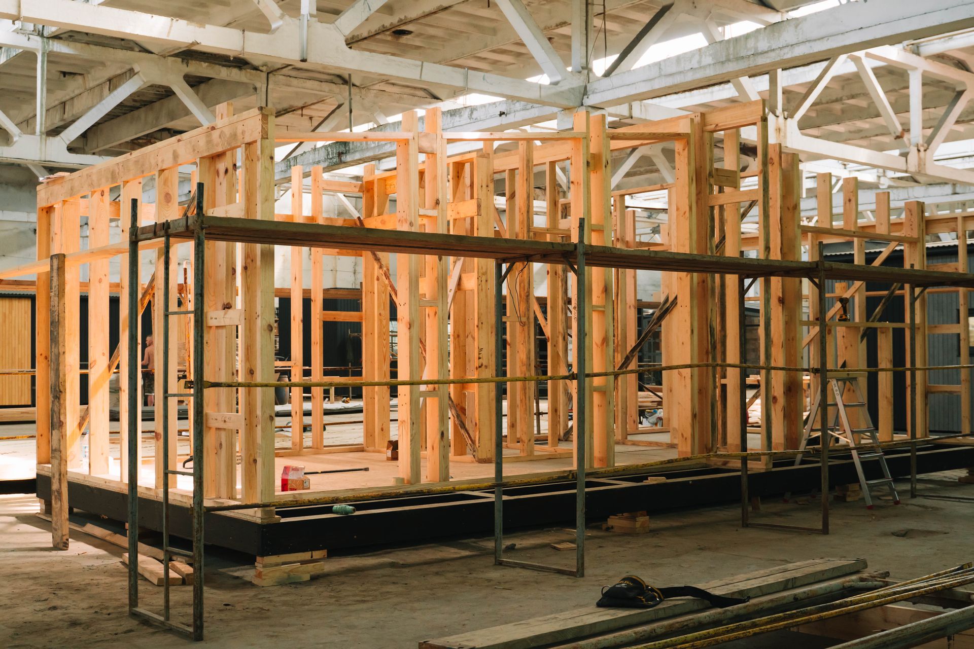 Prefabricated wall frames