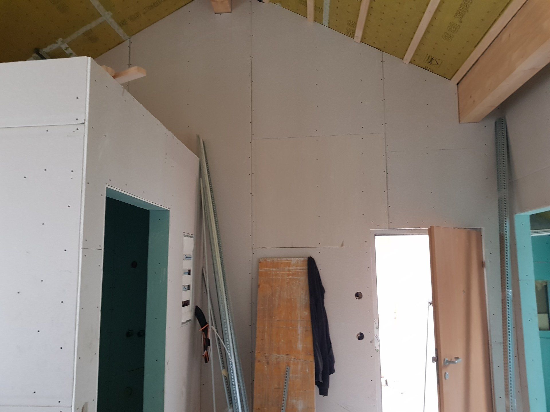 Verkleidung einer Wand