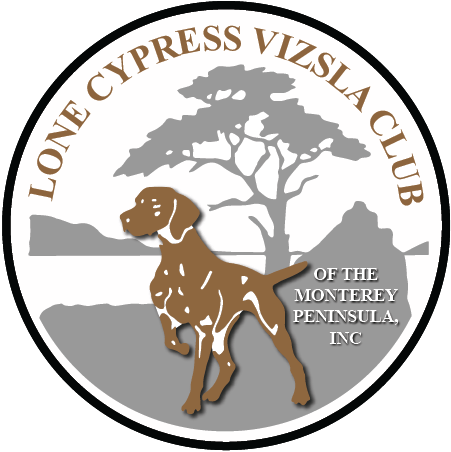 Lone cypress vizsla club of the monterey peninsula inc logo