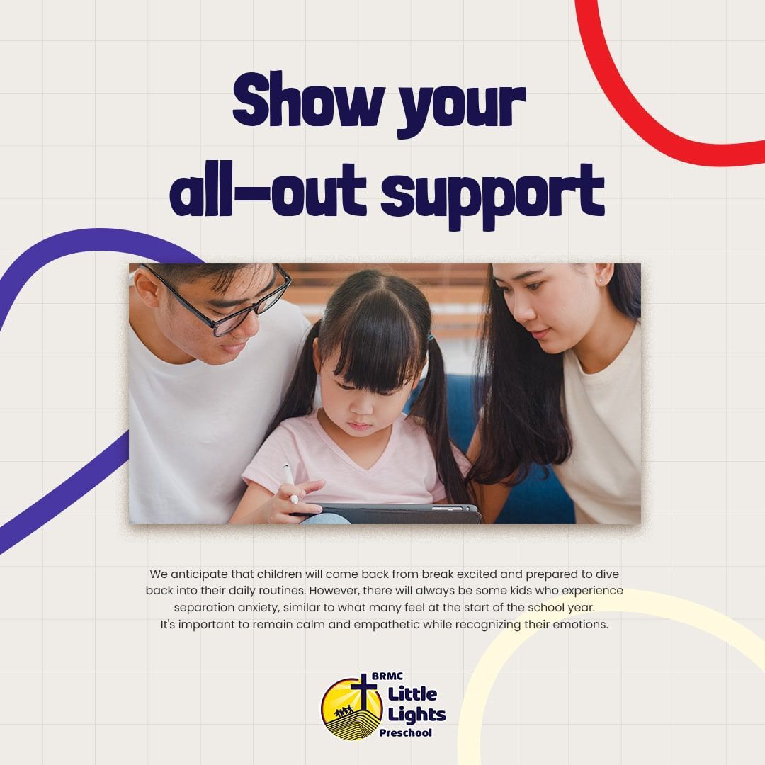 How to Get Back into Routine after the School Holidays - Show your all-out support