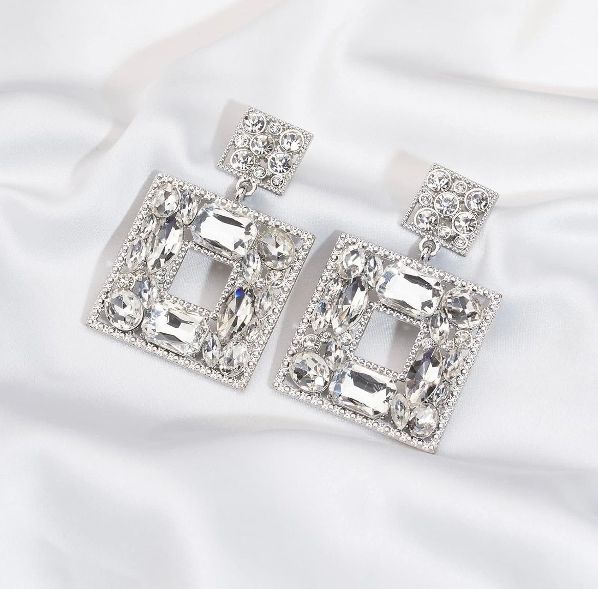 Rhinestone Crystal Earrings
