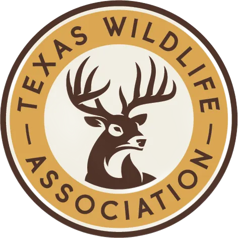 Texas Wildlife Association logo with a brown deer head.