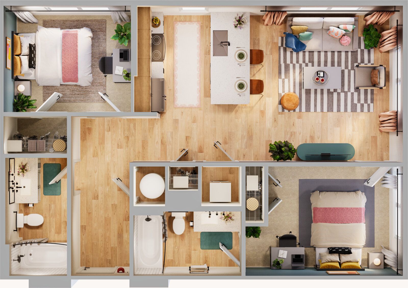 290 Lumpkin Hickory Deluxe floor plan