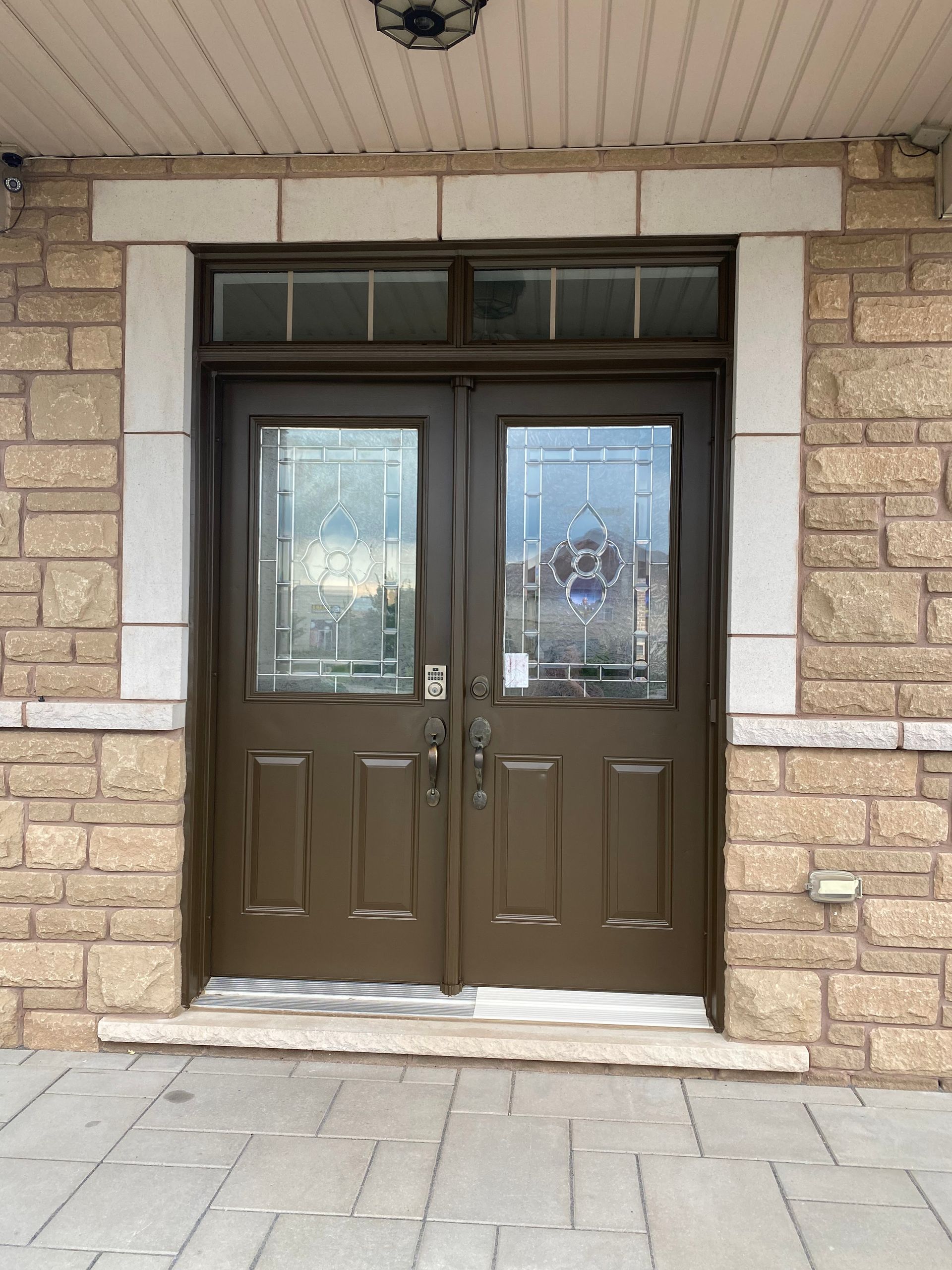 After: Front Door Painting