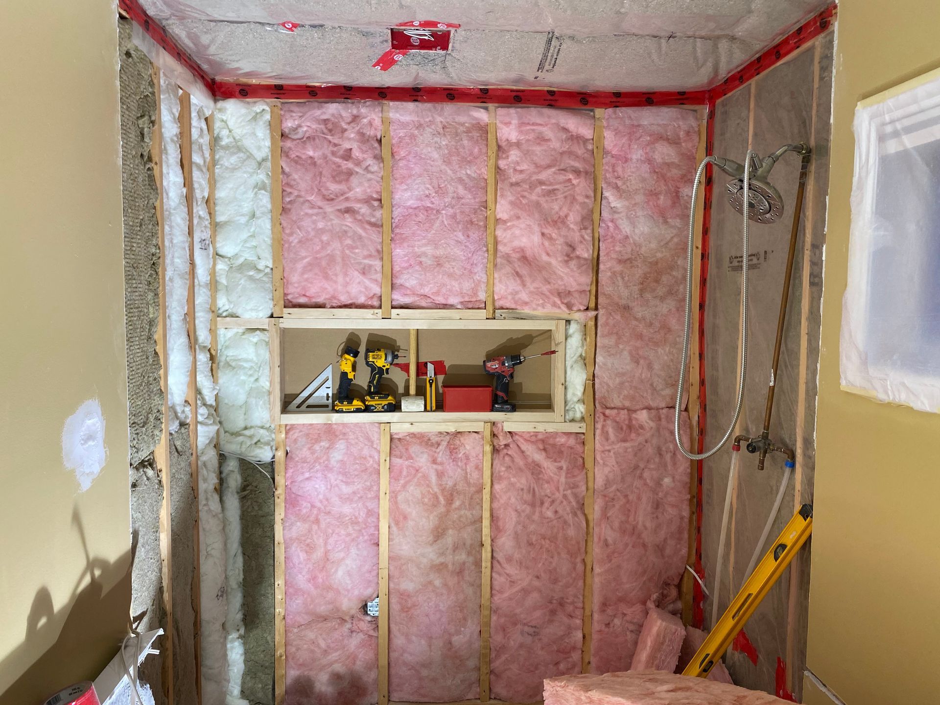 After: Shower Demolition