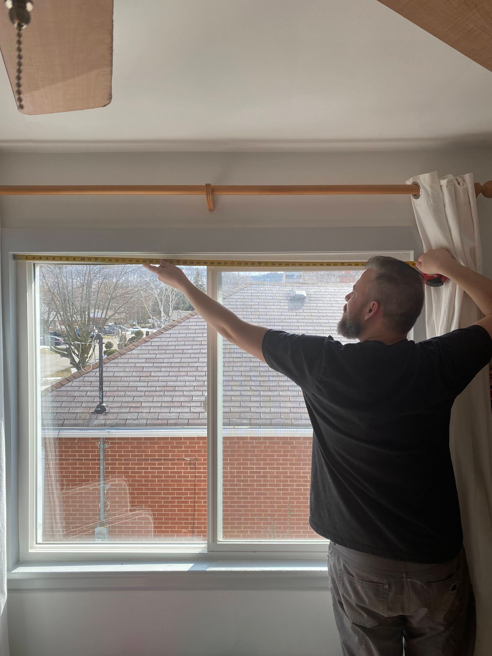 Before: Window Covering Install