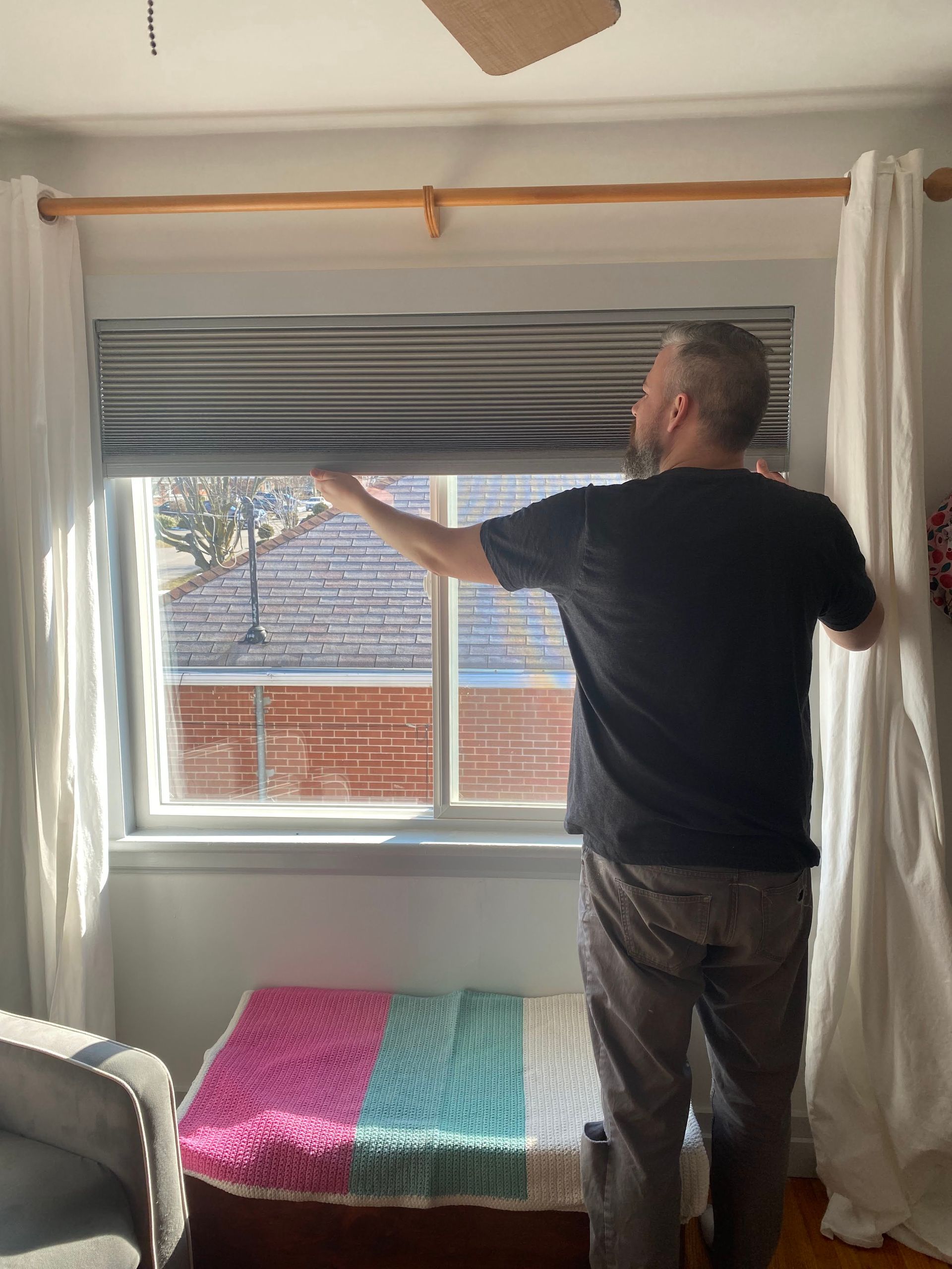 After: Window Covering Install