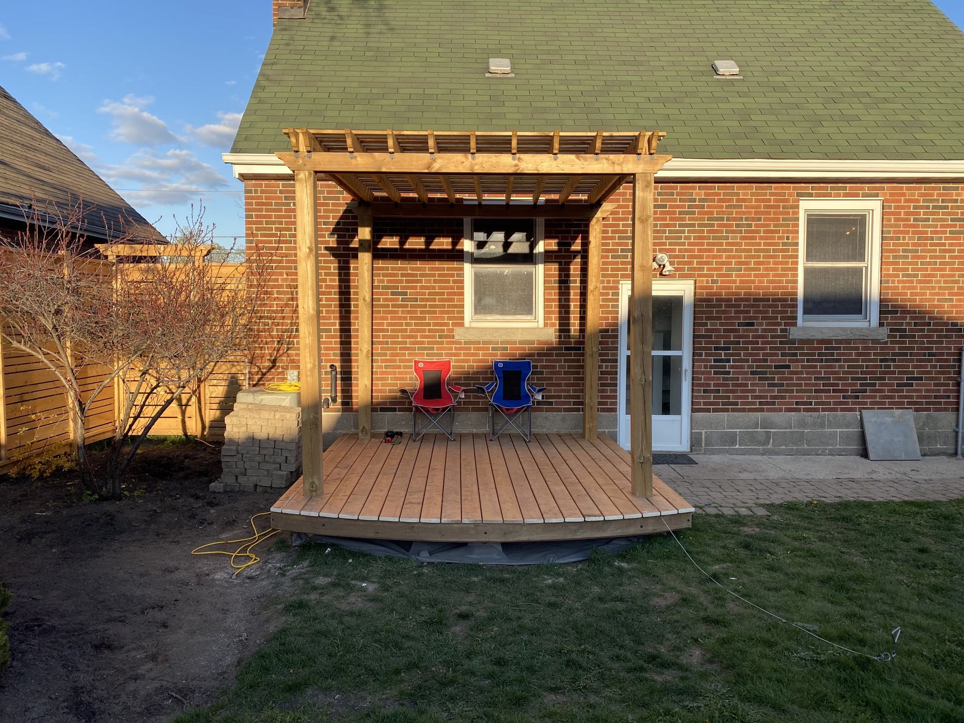 After: Deck Construction
