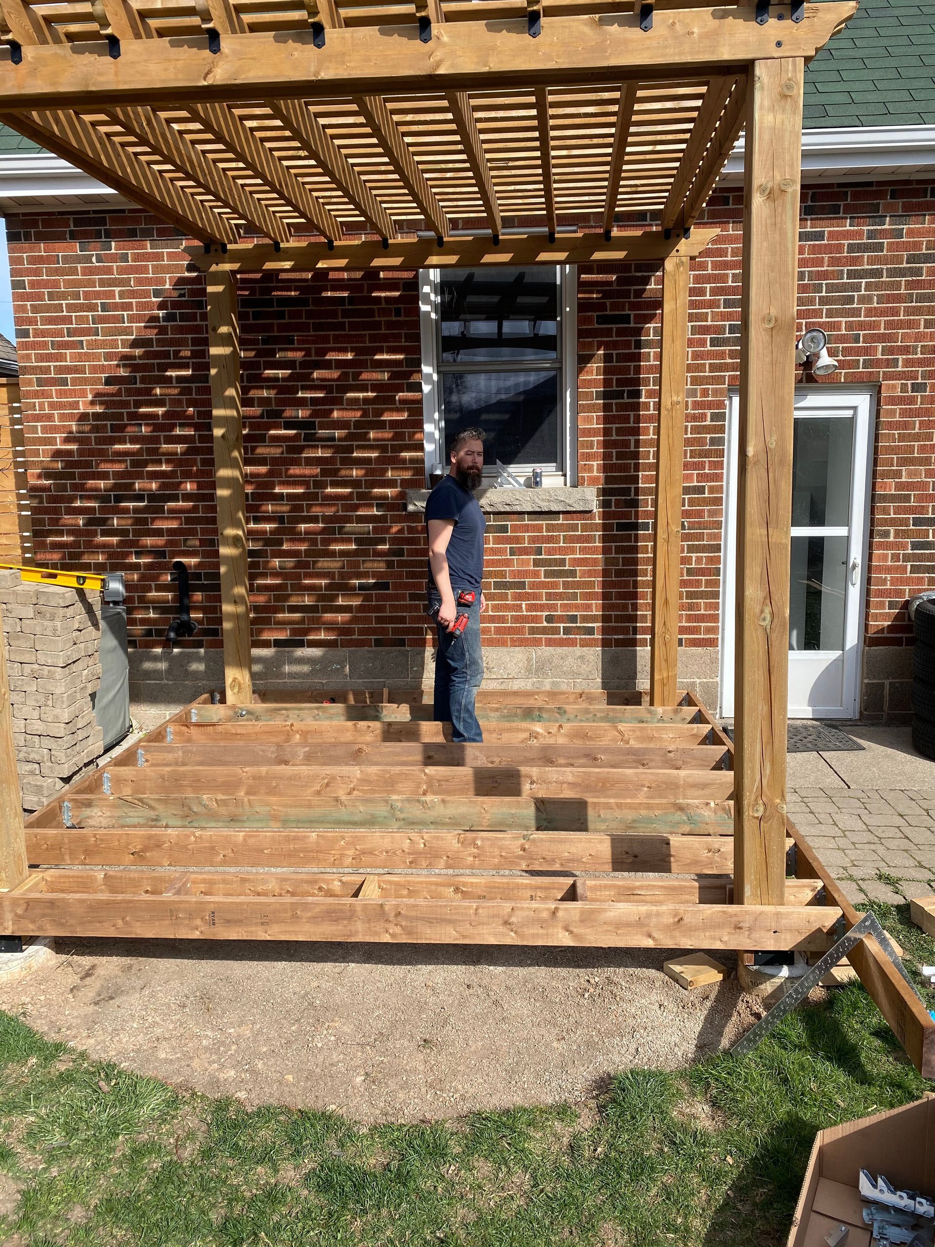 Before: Deck Construction