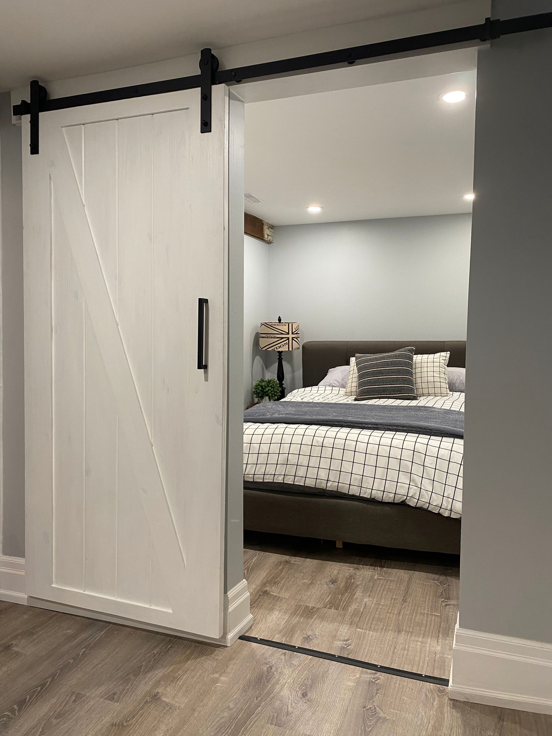 After: Barn Door Install