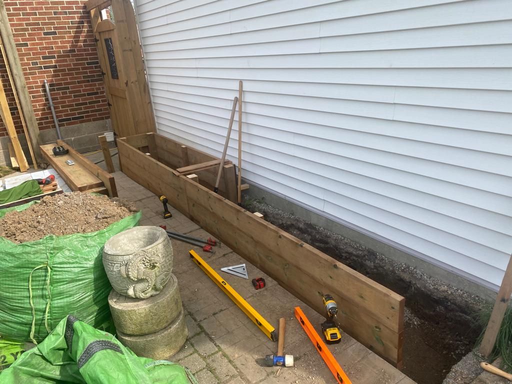 Before: Custom Planter