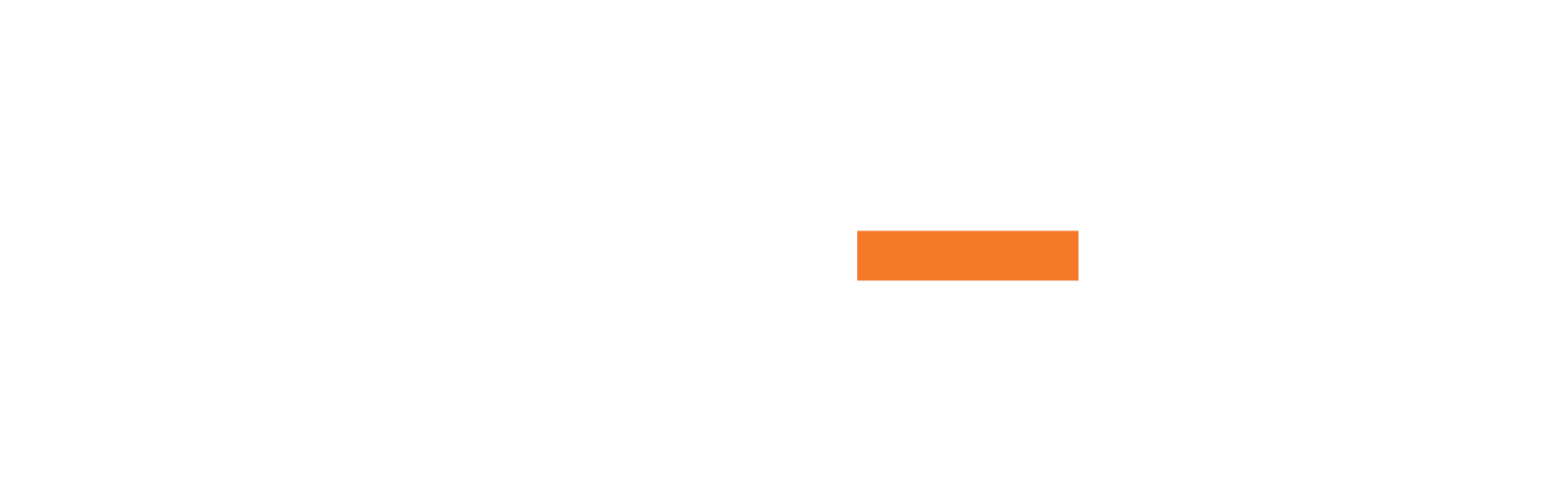 An orange rectangle is moving on a white background.