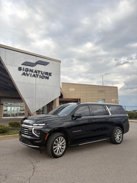 Keith’s Car Service Cadillac Escalade at Signature Aviation in Nashville