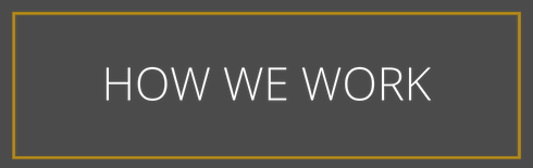 A button that says `` how we work '' on a gray background