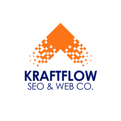KraftFlow SEO & Web Co logo – SEO and web design Salt Lake City