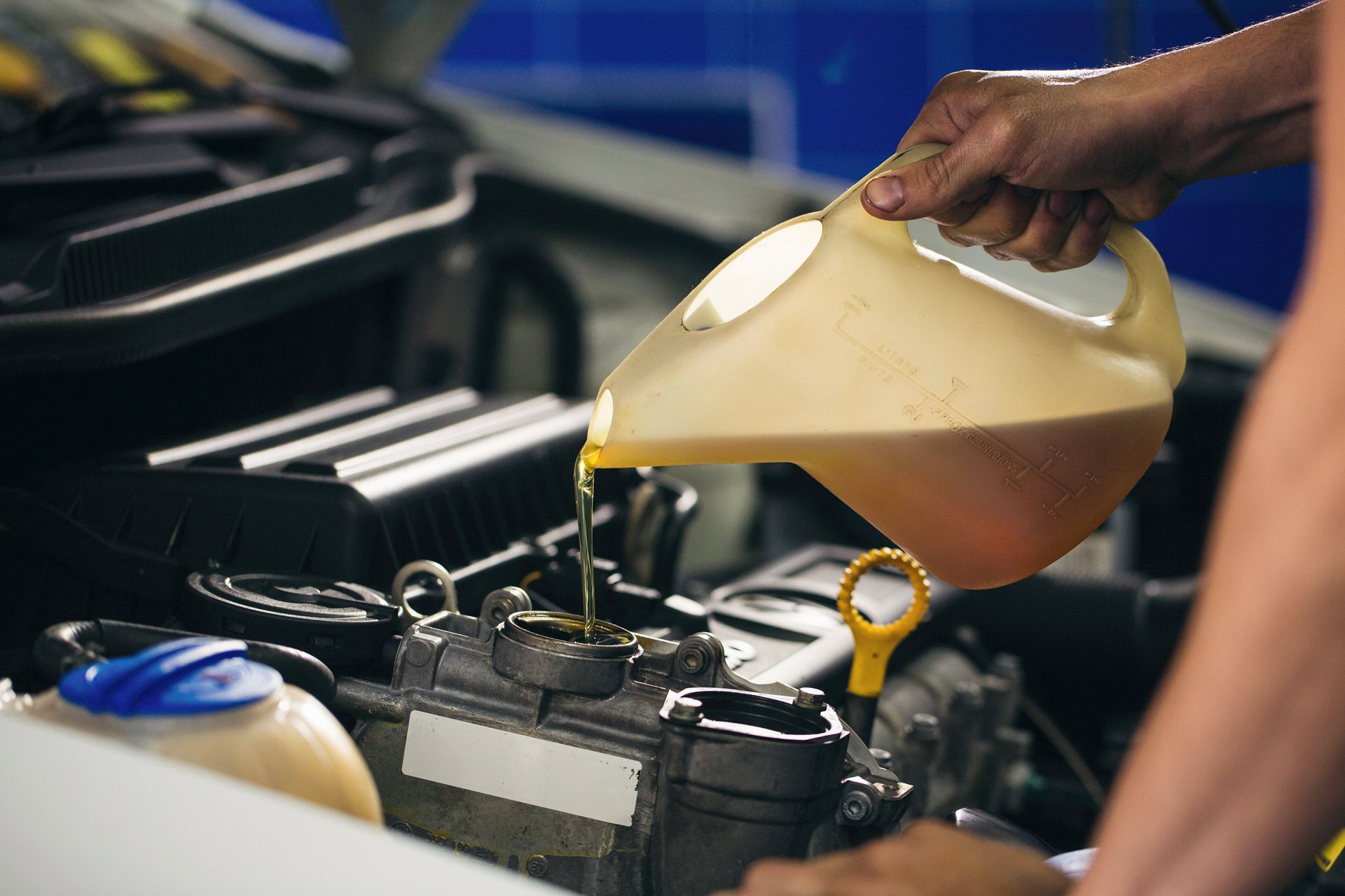 Changing Car Oil