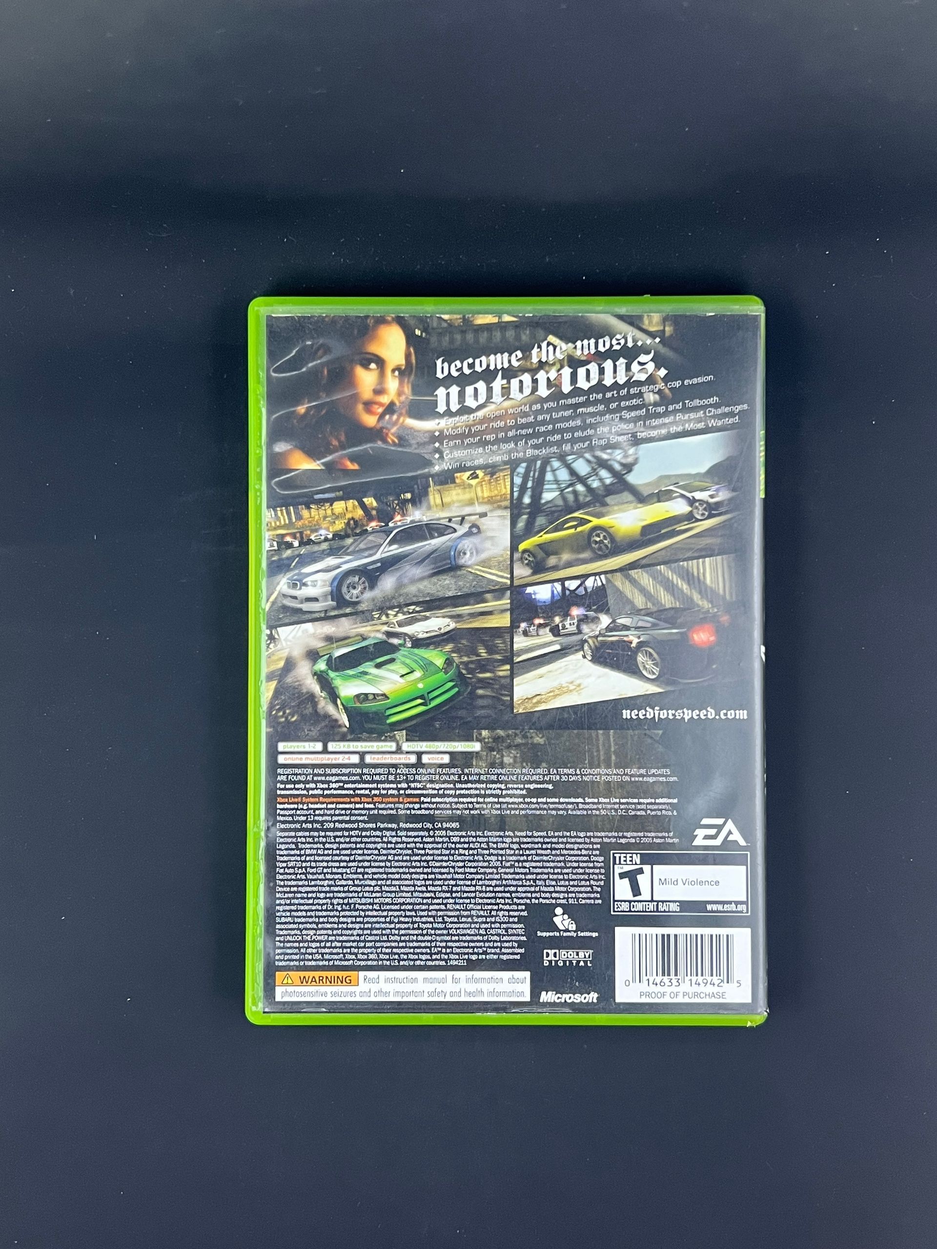 Need for Speed Most Wanted (Xbox 360)