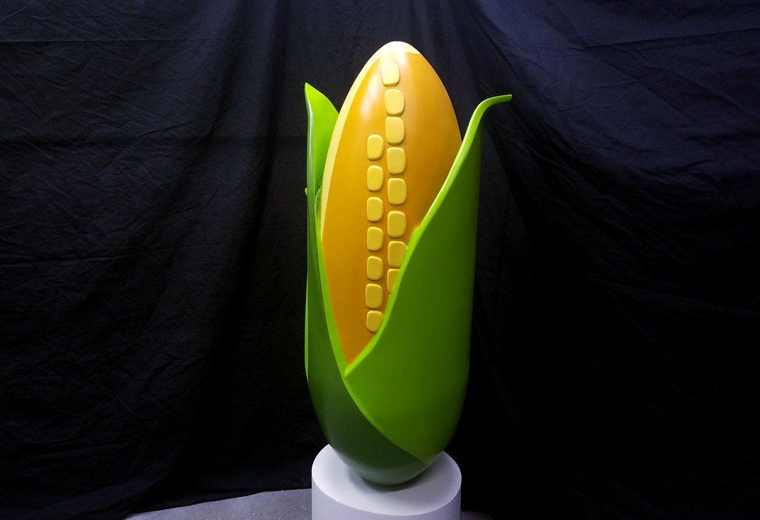 Large Foam Corn Cob photo opp, foam photo op, foam photo opp, 3D Foam