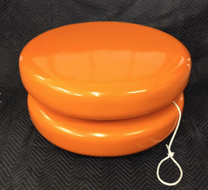 Giant Foam yoyo tradeshow display, Foam display, Photo opp