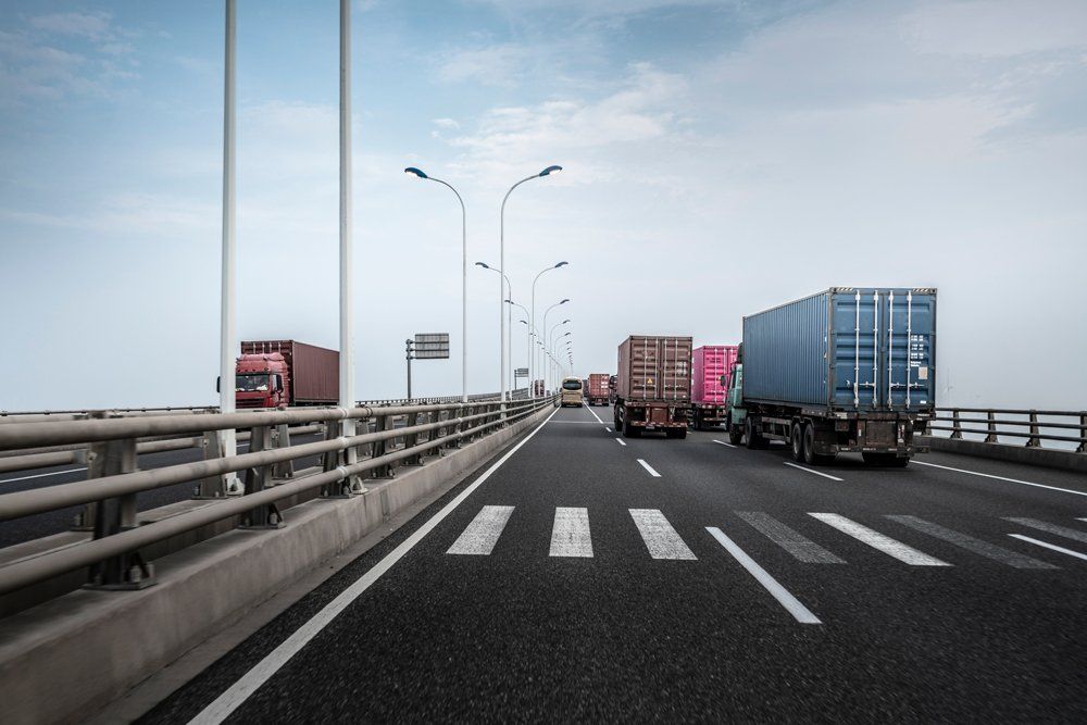 Cargo Truck Driving On Road — Mount Prospect, IL — Precise Fleet Tracking