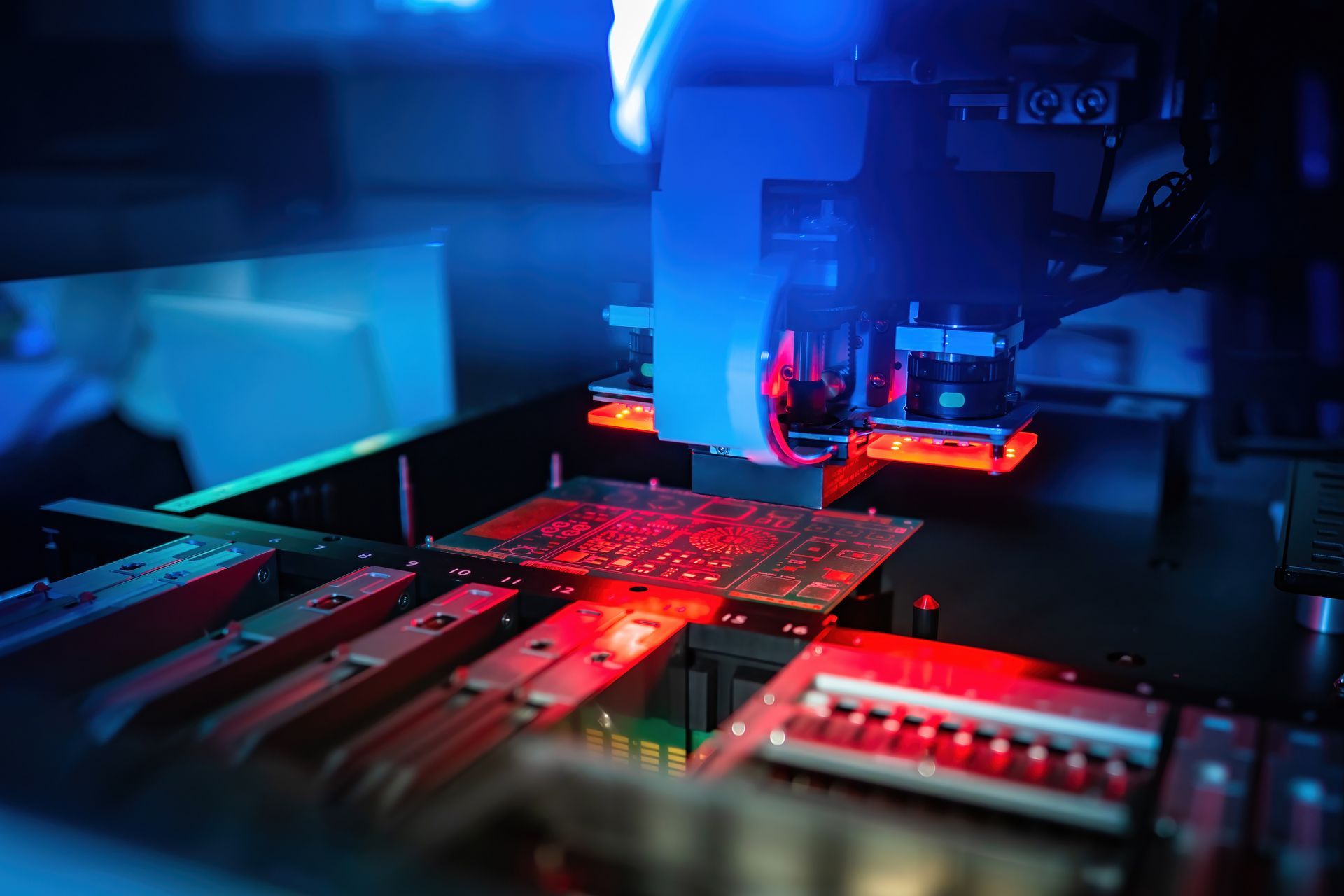 AOI with Laser Coplanarity Capability for QFNs, LGAs, BGAs and ICs