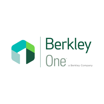 Berkley One logo with green and teal geometric icon on a white background