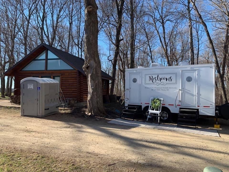 Luxury Restroom Trailer Rental