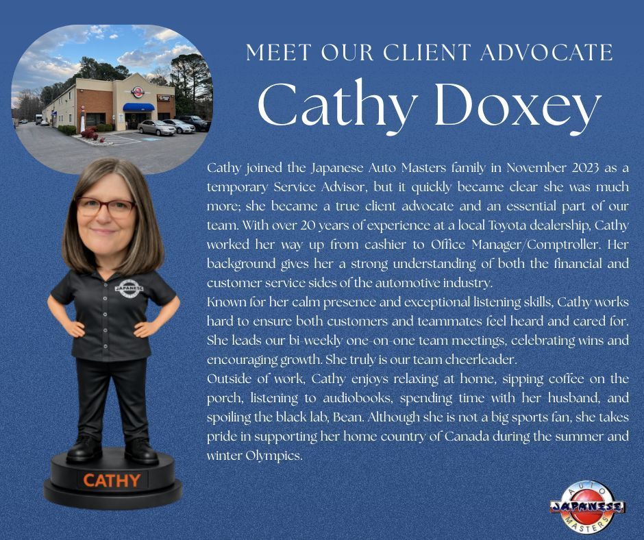 Cathy Doxey | Japanese Auto Masters