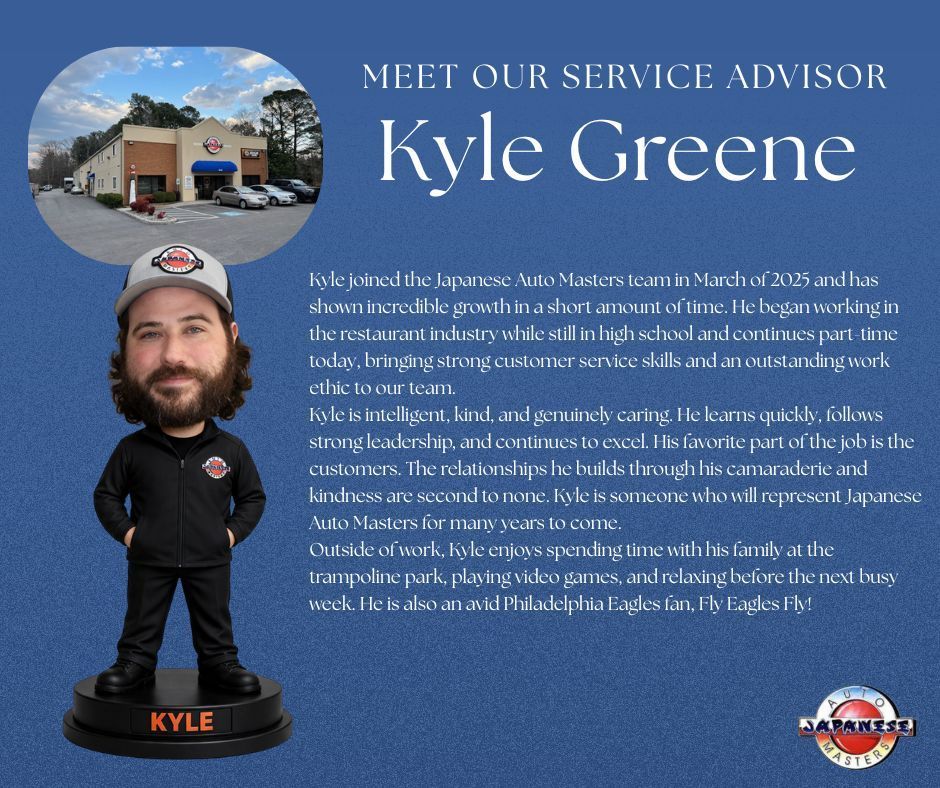 Kyle Greene | Japanese Auto Masters