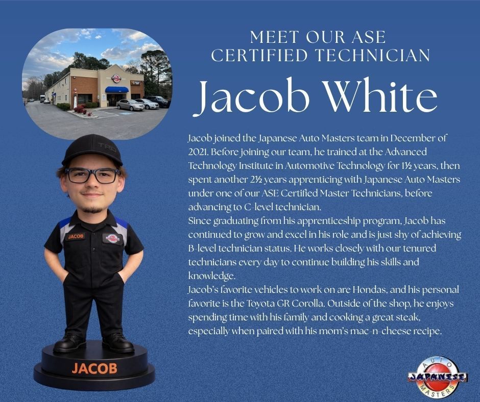 Jacob White | Japanese Auto Masters