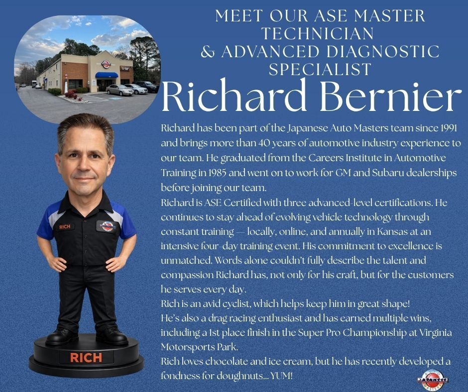 Richard Bernier | Japanese Auto Masters