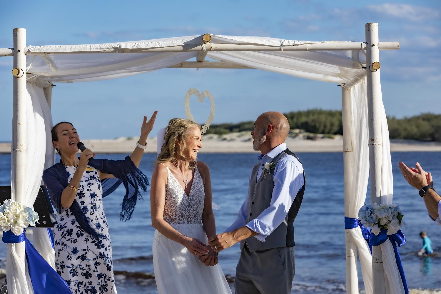 Beach wedding ceremony Noosa Heads Noosa Wedding Celebrant
