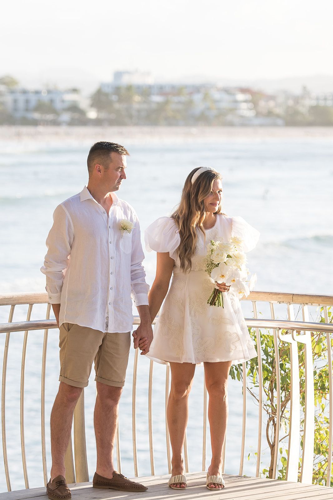 Sunset groom party Sunshine Coast Noosa Wedding Celebrant