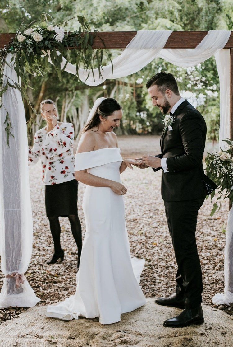 Park wedding ceremonies Coolum Beach Noosa Wedding Celebrant