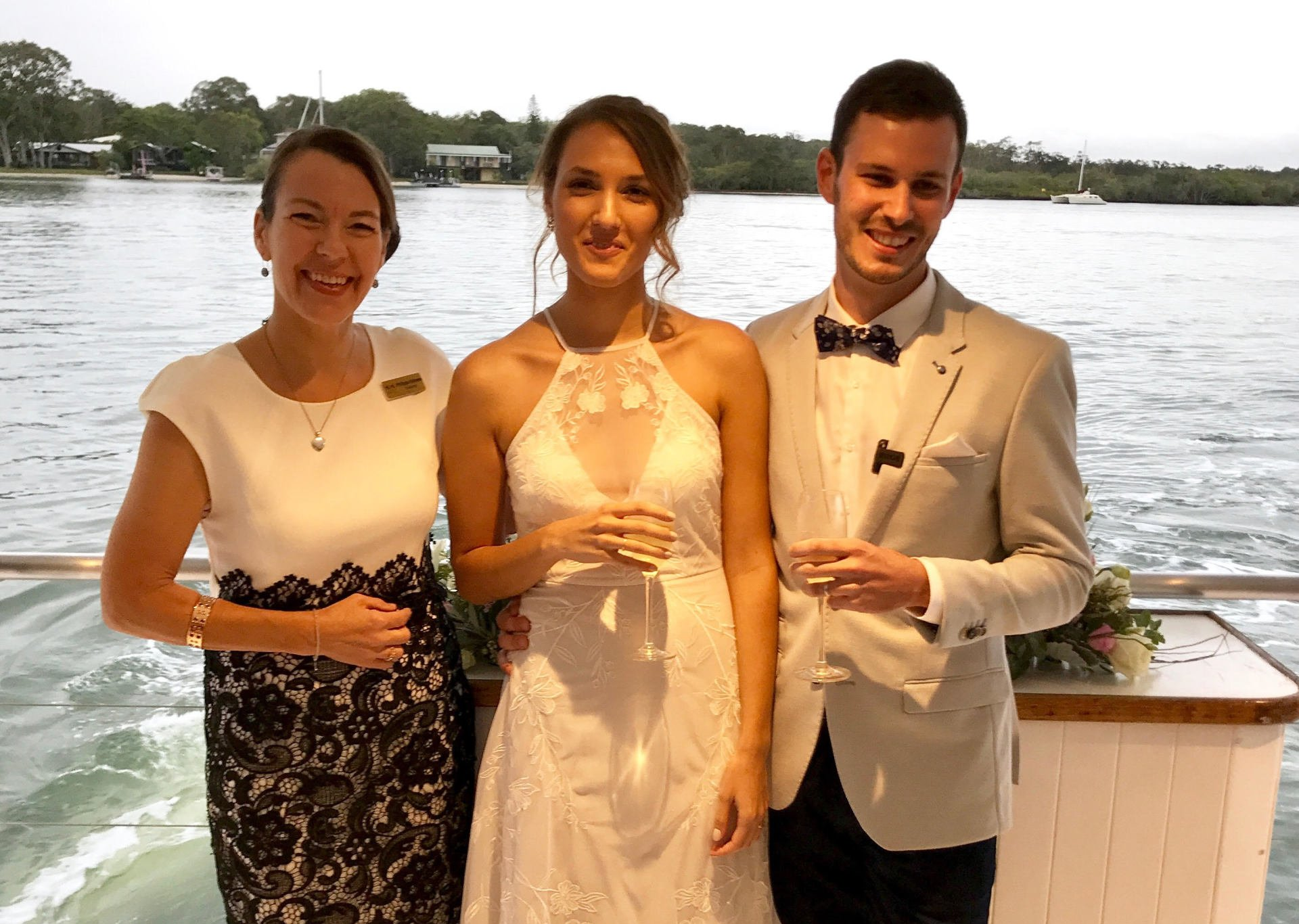 Catalina restaurant wedding reception Noosa River Noosa Wedding Celebrant